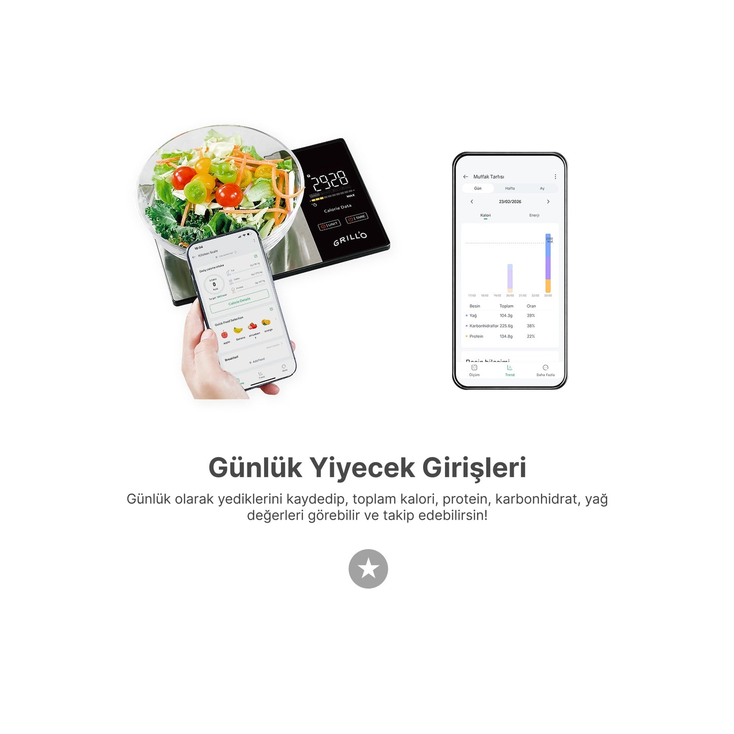 Akıllı Mutfak Tartısı