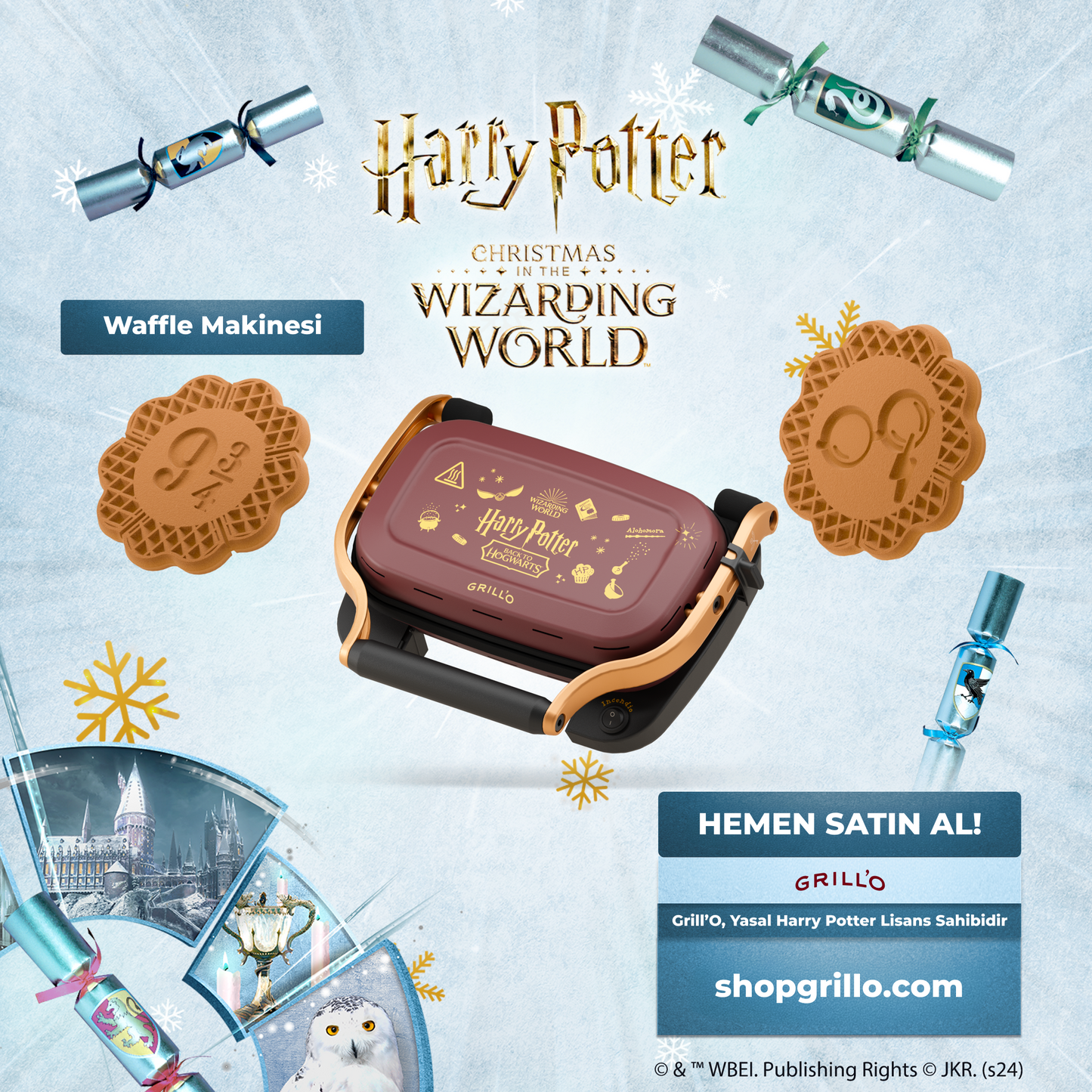 Harry Potter Waffle Makinesi