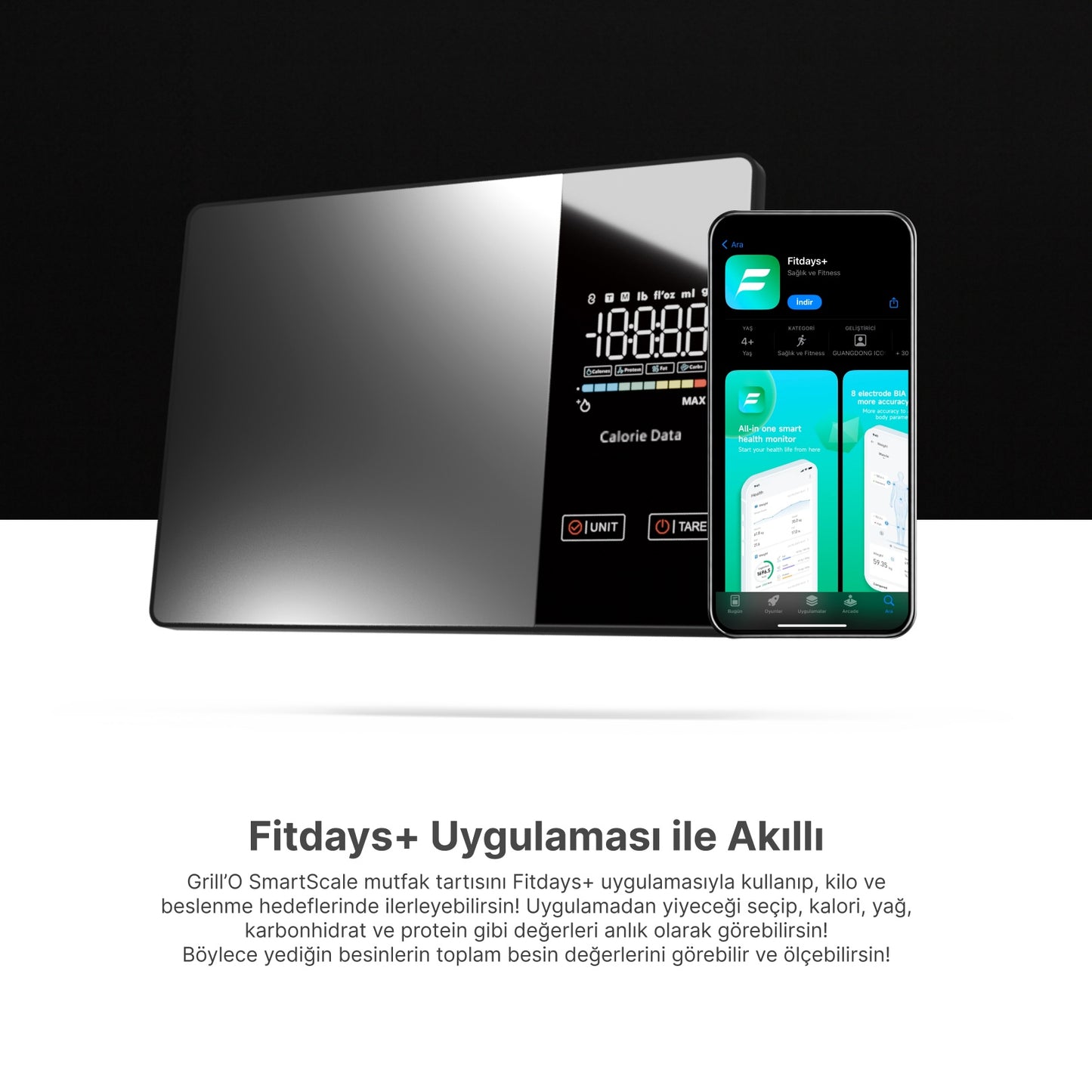 Akıllı Mutfak Tartısı
