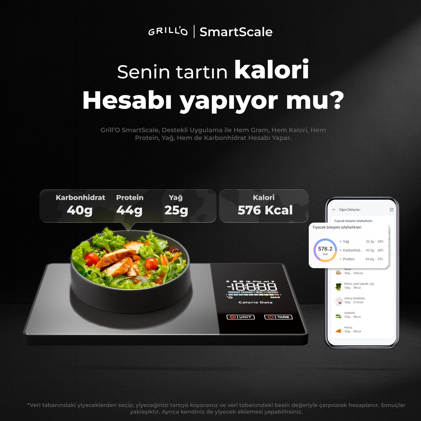 Akıllı Mutfak Tartısı